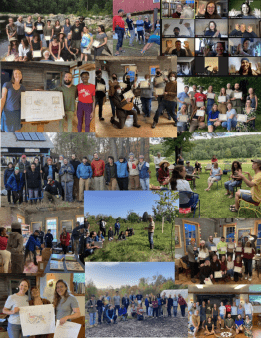 Collage of permaculture courses