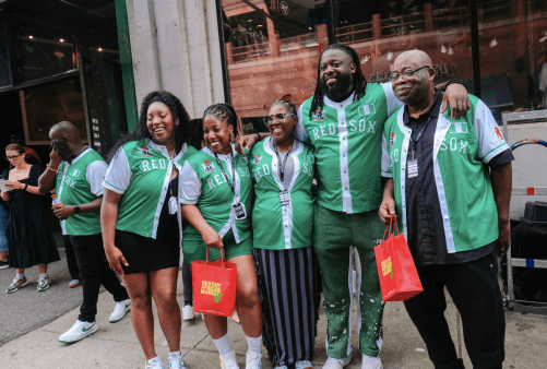  Destiny Group Members Celebrate Nigerian Cultural Night at Red Sox Game