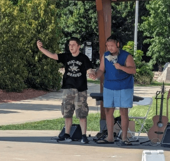 Local disabled adults take to the stage to bow one more time after their performance