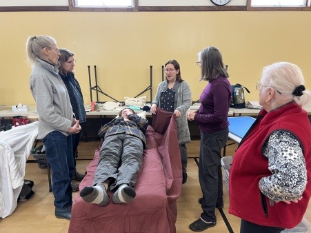 Northeast Kingdom Death Care Community members learn after-death care which they can offer to neighbors and loved ones