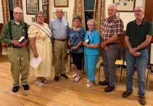 PCC members being recognized by the Excelsior Grange