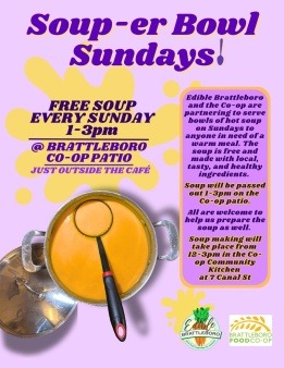 Soup-er Bowl Sunday flyer