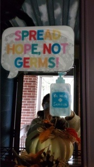 Spread Hope, Not Germs