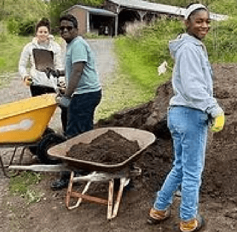 Wind Hill Community Farm Farm Students