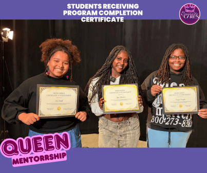 QC Students Awarded Media Queen Training Certificates