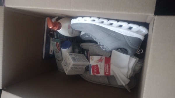 Donation box for elderly resident 2
