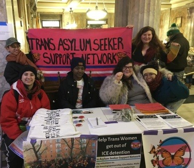 Tabling at an activist fair