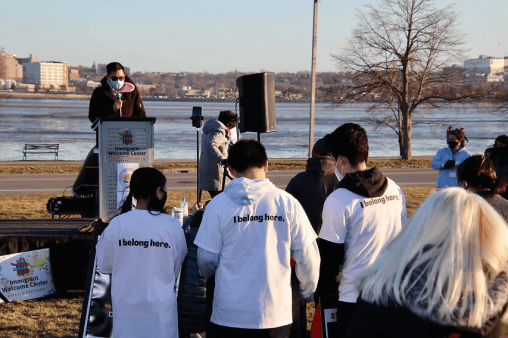 Vigil for loss of community in Georgia