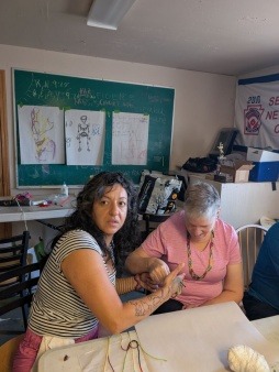 Weaving with for environmental beauitification