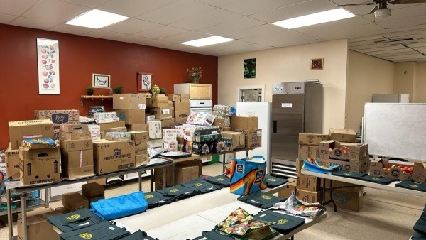 Receiving Pantry Shipment