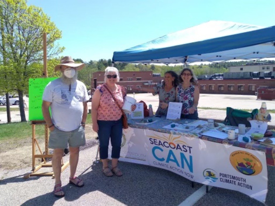 Portsmouth Farmer's market booth