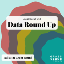 "Grassroots Fund Data Round Up Fall 2021 Grant Round"